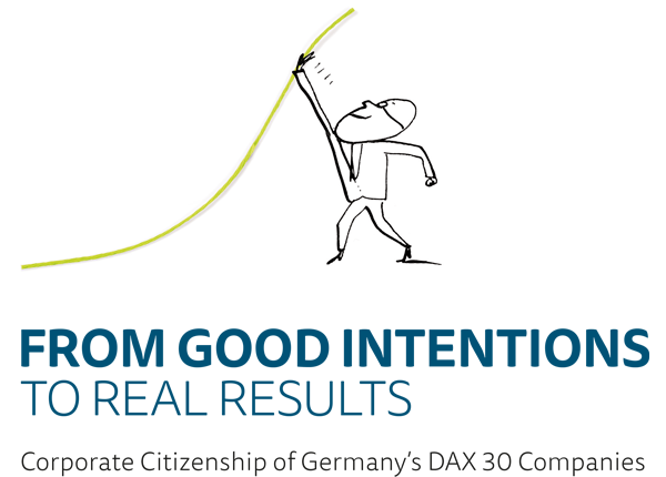 Titelbild zur Studie Corporate Citizenship - From Good Intentions to Real Results