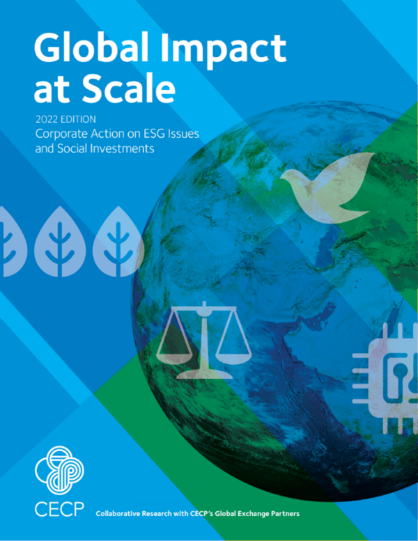 Die Studie "Global Impact at Scale: Corporate Action on ESG Issues and Social Investments 2022 Edition" zeigt, dass Konzepte sozialer Verantwortung für Unternehmen immer wichtiger werden und als essenzieller Bestandteil der ESG-Nachhaltigkeitskriterien betrachtet werden.